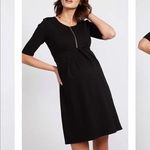 NWT Isabella Oliver black maternity dress
